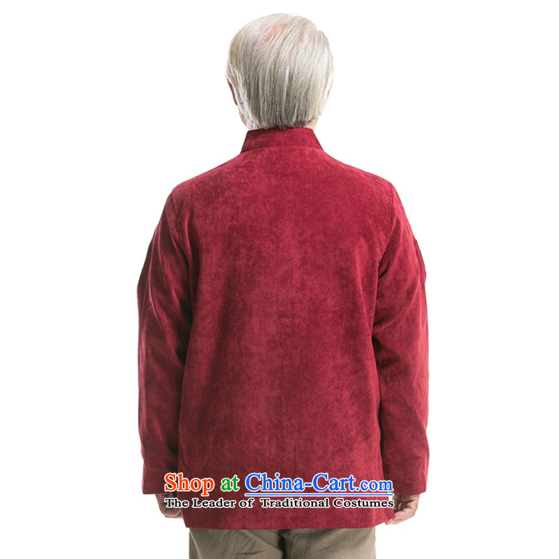 New Howard Young Hearts F0983 tenements in older autumn and winter Tang blouses men Tang red, by order of the Board of the Red XL/180, Bosnia and line (gesaxing thre) , , , shopping on the Internet