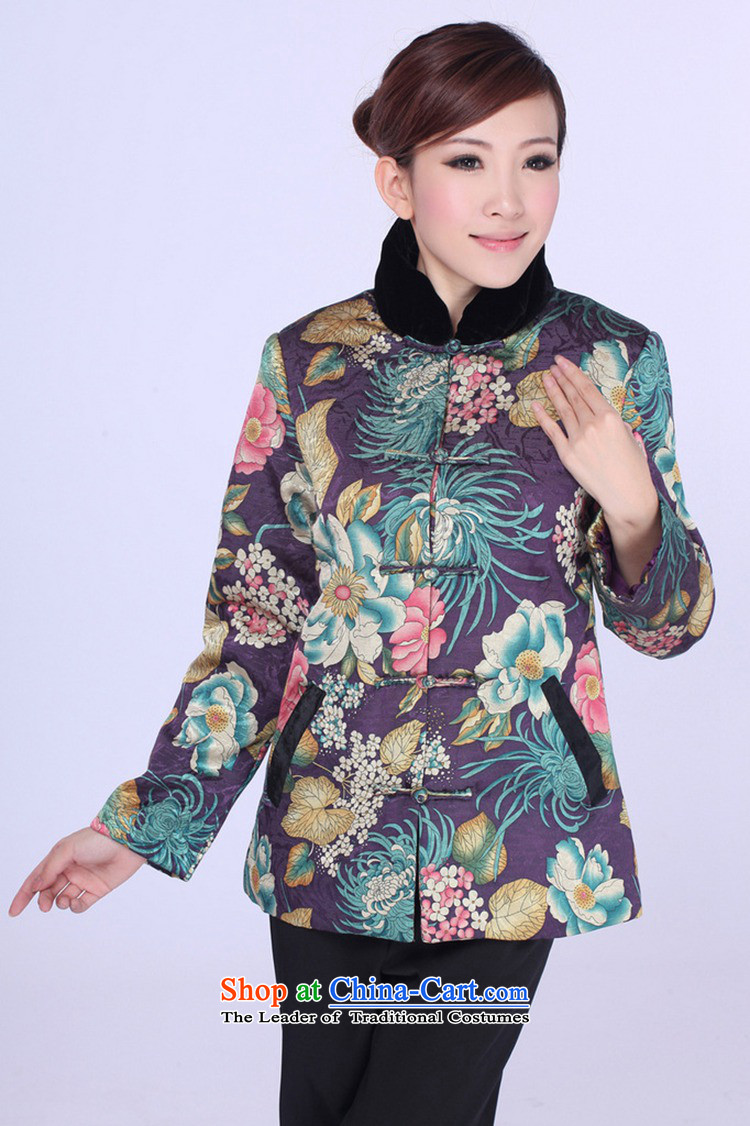 Can Green, older women's autumn and winter trendy new products collar stitching suit MOM Pack Single Row detained retro Tang dynasty D/k0007-a# ãþòâ picture color pictures, prices, 3XL brand platters! The elections are supplied in the national character of distribution, so action, buy now enjoy more preferential! As soon as possible.