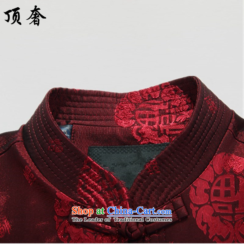 Top Luxury 2015 autumn and winter, men Tang installed life Dress Shirt male China wind up the clip relaxd Edition Men's Jackets red 05, 05 of the field of blue XXL/185, top luxury field , , , shopping on the Internet