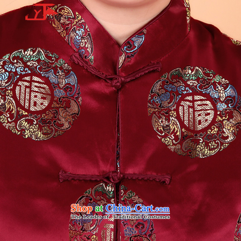 Tang Dynasty JIEYA-WOLF2015, men's jackets for couples happy and stylish men thin cotton clothing autumn and winter, men and women Taxi 2 pack Magenta ÃÞÒÂ 180/XL,JIEYA-WOLF,,, shopping on the Internet