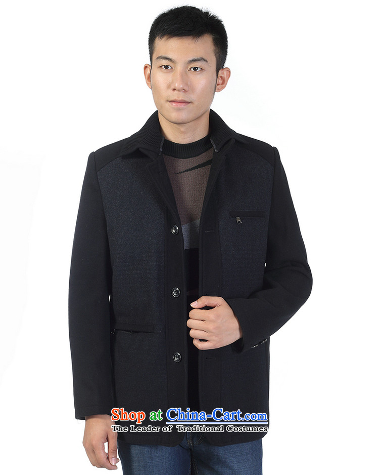 Mrs Ingrid Yeung economy in the new 2014 Overgrown Tomb of older men's jackets upscale business casual jacket father boxed collar Zip Sweater H 916 black and gray 180 pictures, prices, brand platters! The elections are supplied in the national character of distribution, so action, buy now enjoy more preferential! As soon as possible.