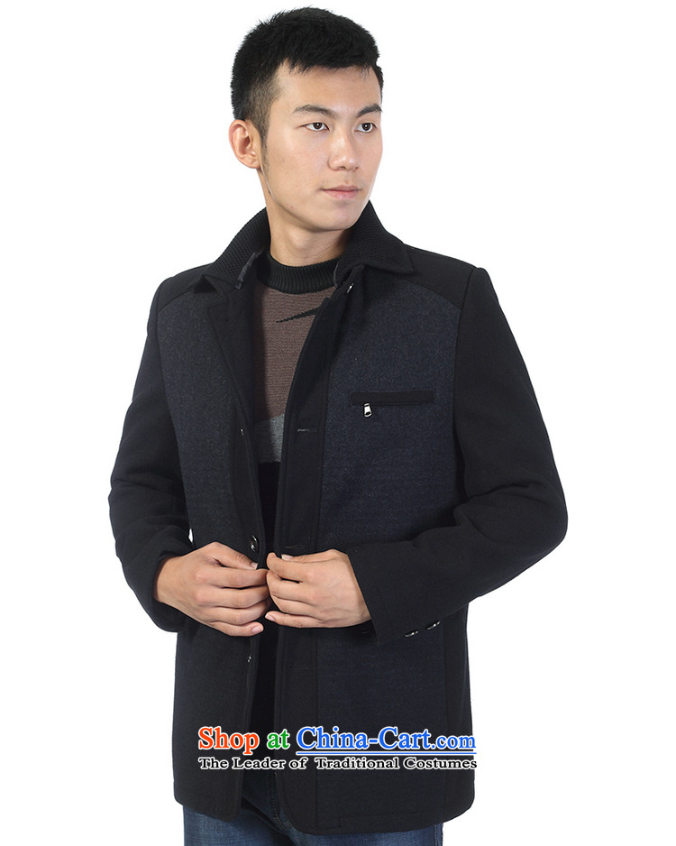 Mrs Ingrid Yeung economy in the new 2014 Overgrown Tomb of older men's jackets upscale business casual jacket father boxed collar Zip Sweater H 916 black and gray 180 pictures, prices, brand platters! The elections are supplied in the national character of distribution, so action, buy now enjoy more preferential! As soon as possible.