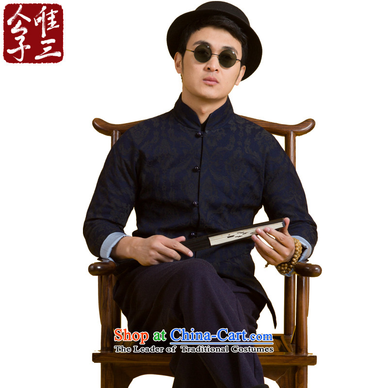 Cd 3 spent building China wind cowboy Tang Dynasty Chinese male jacket Chinese collar Chinese tunic ethnic Han-disk version of autumn and winter campaign (XXL),V3MAN,,, deduction shopping on the Internet
