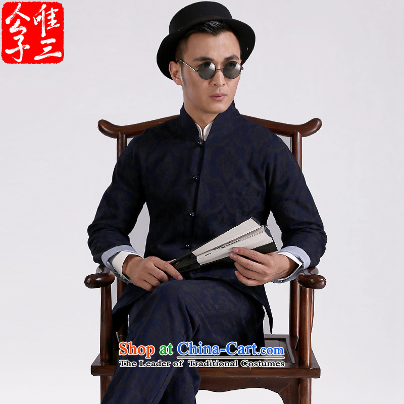 Cd 3 spent building China wind cowboy Tang Dynasty Chinese male jacket Chinese collar Chinese tunic ethnic Han-disk version of autumn and winter campaign (XXL),V3MAN,,, deduction shopping on the Internet