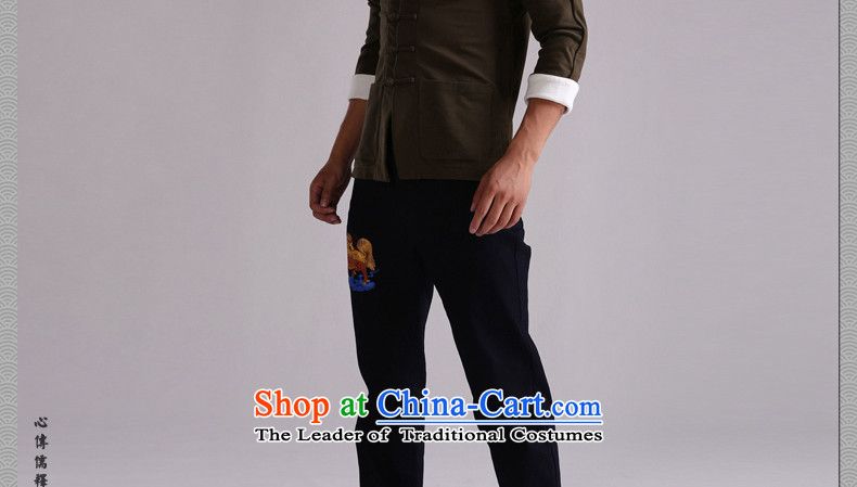 Cd 3 China wind Qinglong improved Tang dynasty sweater and stylish dragon embroidered jacket Chinese Youth Sau San Thick purple small (S) flows from the spring and autumn picture, prices, brand platters! The elections are supplied in the national character of distribution, so action, buy now enjoy more preferential! As soon as possible.
