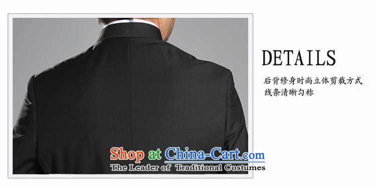 Tang Dynasty Package Men's Mock-Neck Chinese Sau San dragon design Chinese men's national wind suit clothing anti-wrinkle black Tang Dynasty Package Lw9001-t black dragon design 170/L/ pants 31 yards picture, prices, brand platters! The elections are supplied in the national character of distribution, so action, buy now enjoy more preferential! As soon as possible.