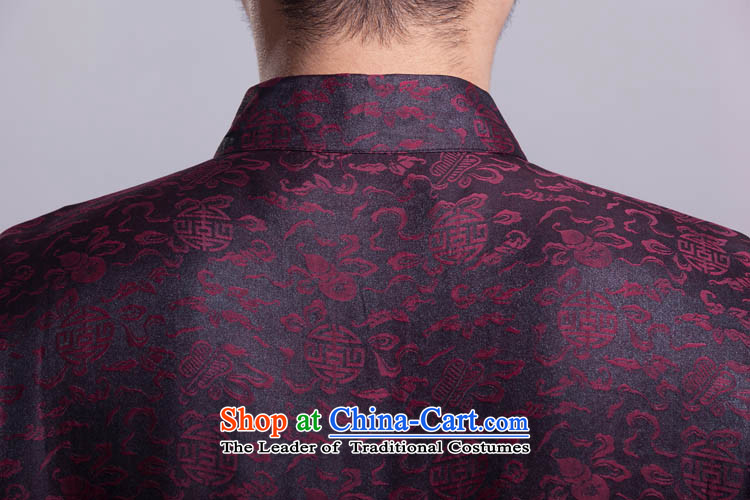 Cheung informed of the Tang dynasty men summer short-sleeved cloud of incense yarn silk shirt that older upscale Chinese Dress figure 170/92(L) picture, prices, brand platters! The elections are supplied in the national character of distribution, so action, buy now enjoy more preferential! As soon as possible.
