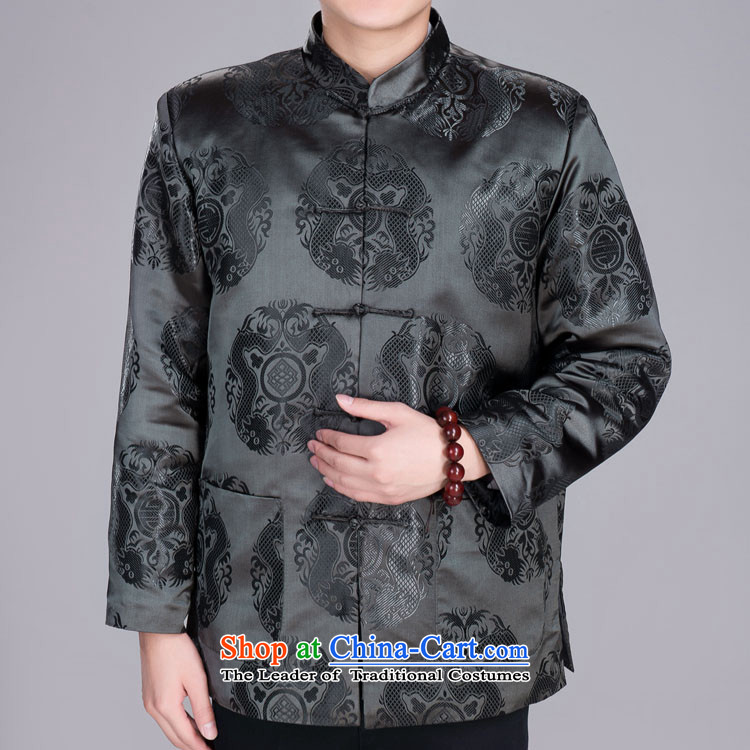 The Lung Men Tang Gown of winter clothing and thick old folder birthday of the loaded golden marriage birthday wearing dark green 175/96A(XXL) Lunar New Year Pictures, prices, brand platters! The elections are supplied in the national character of distribution, so action, buy now enjoy more preferential! As soon as possible.