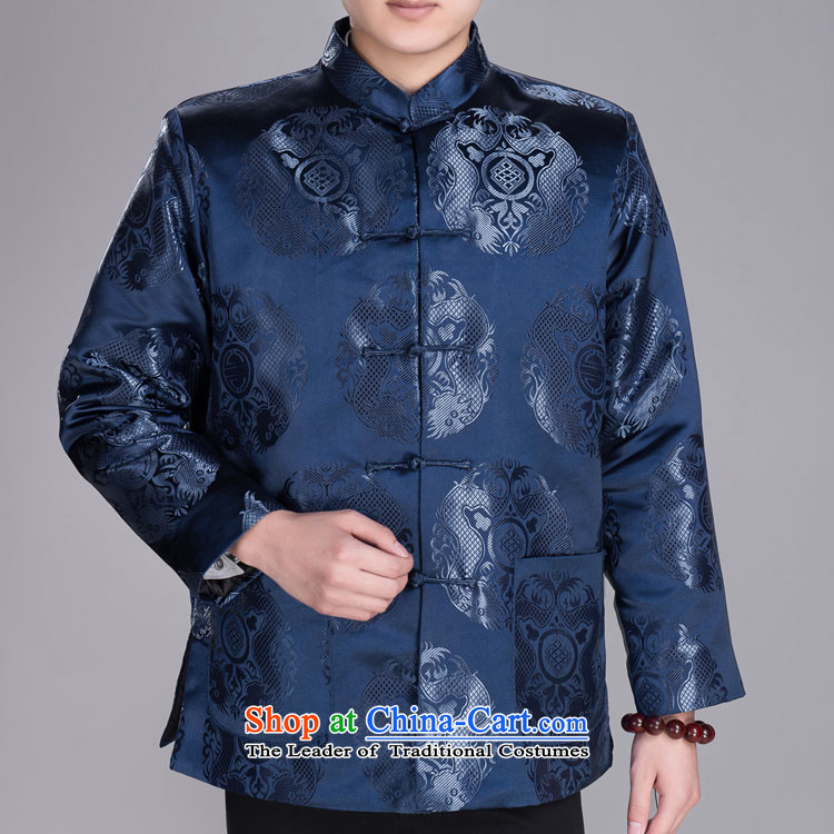 The Lung Men Tang Gown of winter clothing and thick old folder birthday of the loaded golden marriage birthday wearing dark green 175/96A(XXL) Lunar New Year Pictures, prices, brand platters! The elections are supplied in the national character of distribution, so action, buy now enjoy more preferential! As soon as possible.
