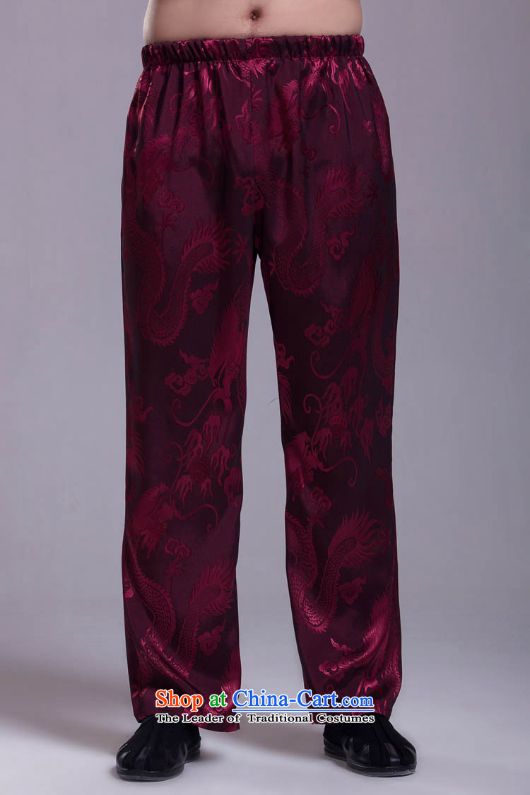 Mr Tang dynasty pants summer Kit companion pants Large Dragon wine red XL Photo, prices, brand platters! The elections are supplied in the national character of distribution, so action, buy now enjoy more preferential! As soon as possible.