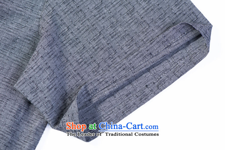 Days of the Tang dynasty men summer cotton linen Short-Sleeve Men in Tang Dynasty Chinese summer older Chinese tunic dark figure 185/104A(XXXXL) picture, prices, brand platters! The elections are supplied in the national character of distribution, so action, buy now enjoy more preferential! As soon as possible.
