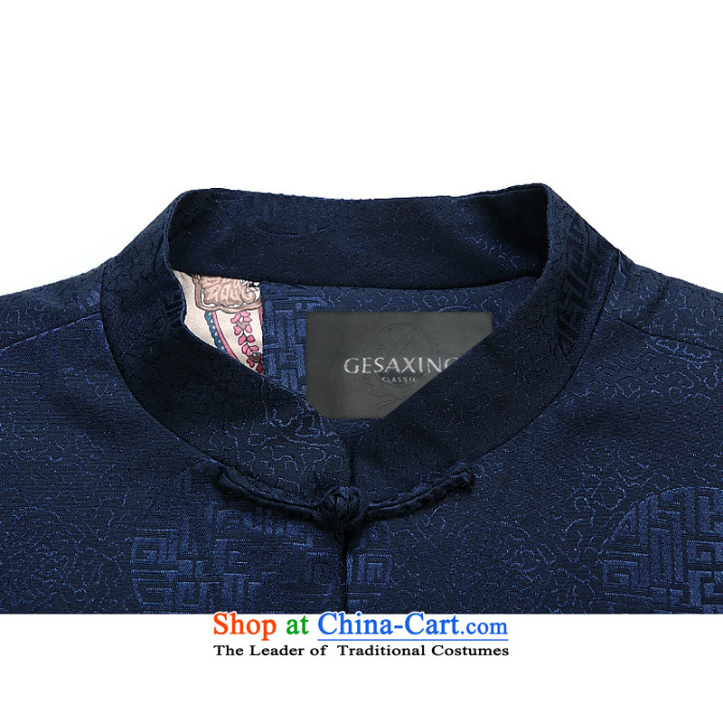 Thre line autumn and winter and New Men's Mock-Neck tray clip Millennium Tang blouses jacket men's jackets clothes for men in the millennium year long-sleeved Tang dynasty multi-colored red winter) Optional M/170, thre line (gesaxing and Tobago) , , , sho