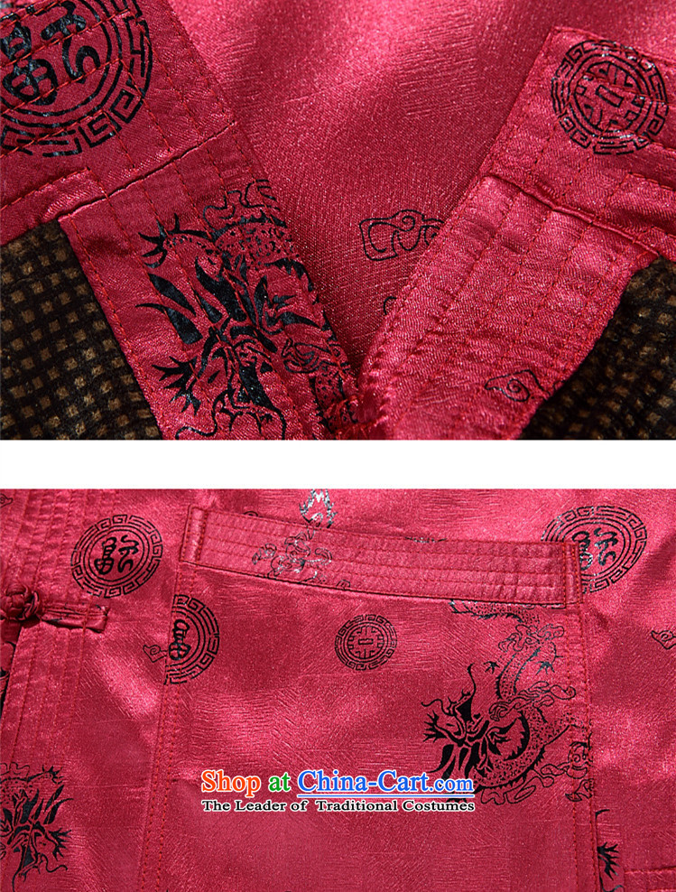 Hiv Rollet older Tang dynasty spring and fall 2015 new men with comfortable father load long-sleeved Tang dynasty male national services Blue M picture, prices, brand platters! The elections are supplied in the national character of distribution, so action, buy now enjoy more preferential! As soon as possible.