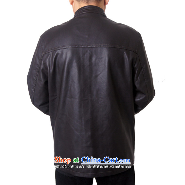 Mr Rafael Hui, the British mail package of Men's Mock-Neck upscale thick leather clothes men Imitated leather Tang Dynasty Chinese Tang dynasty collar PU jacket, black 170 PHOTO 818, prices, brand platters! The elections are supplied in the national character of distribution, so action, buy now enjoy more preferential! As soon as possible.