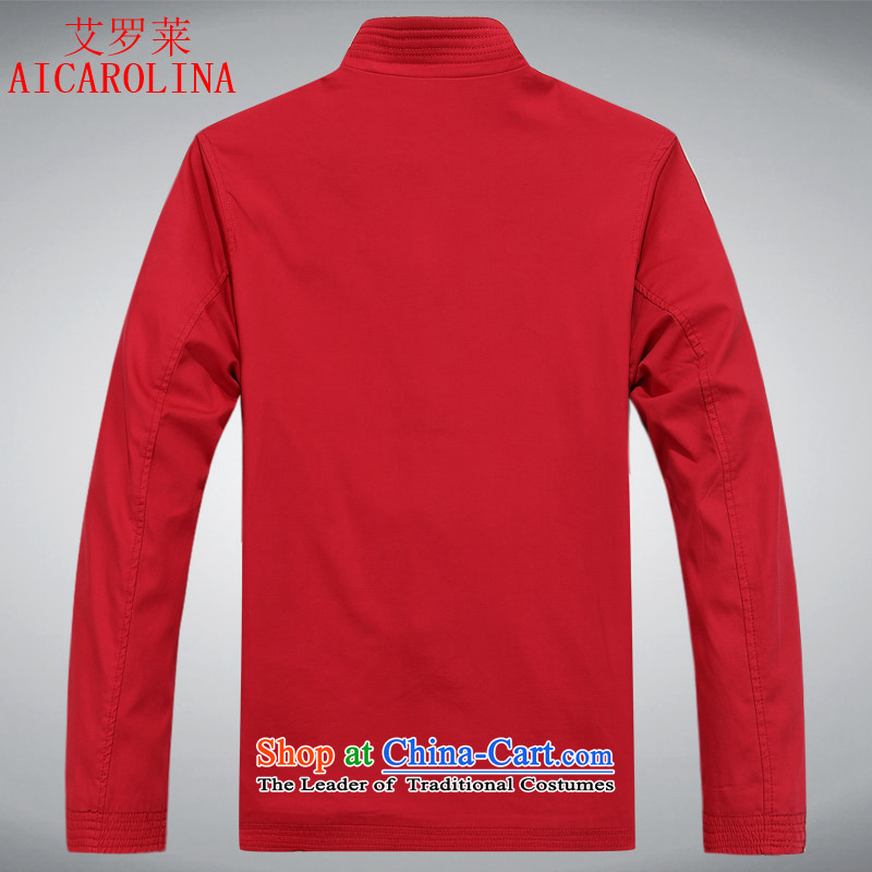 Rollet autumn load HIV men middle-aged men Chinese tunic thick celebration dedicated dresses, Dragon jacket collar China wind men Tang Red XL, HIV (AICAROLINA ROLLET) , , , shopping on the Internet