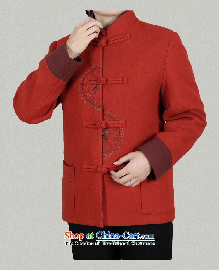 The new wool Tang JIEYA-WOLF2015 replacing Long-sleeve thick autumn and winter jacket, men cashmere Tang Dynasty is smart casual autumn and winter, mauve men 190/XXXL male picture, prices, brand platters! The elections are supplied in the national character of distribution, so action, buy now enjoy more preferential! As soon as possible.