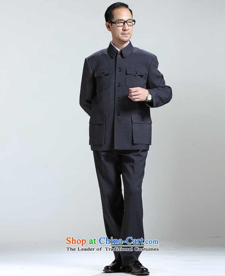 Ho Chi men aged Chinese tunic kit older persons men Zhongshan service load father Father Jacket Tang Chun, replacing dark, blue-gray聽70(165) picture, prices, brand platters! The elections are supplied in the national character of distribution, so action, buy now enjoy more preferential! As soon as possible.