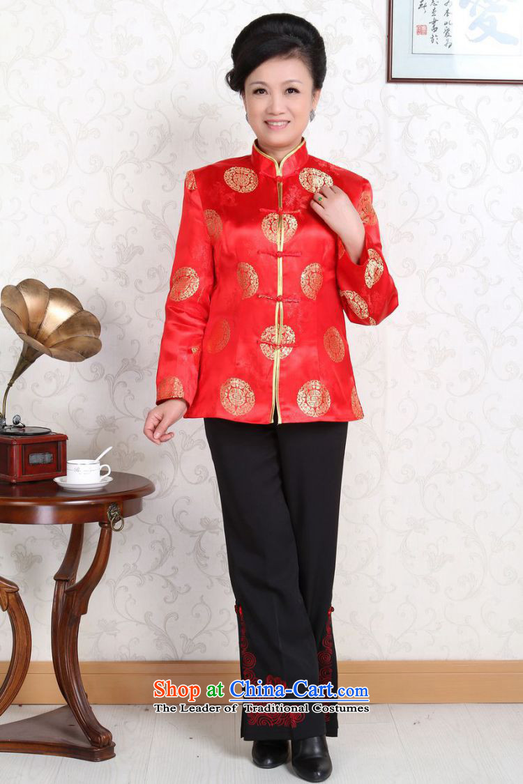 158 Jing in Tang Dynasty older couples with collar China wind dress too Shou Yi wedding services will red XXXL women picture, prices, brand platters! The elections are supplied in the national character of distribution, so action, buy now enjoy more preferential! As soon as possible.