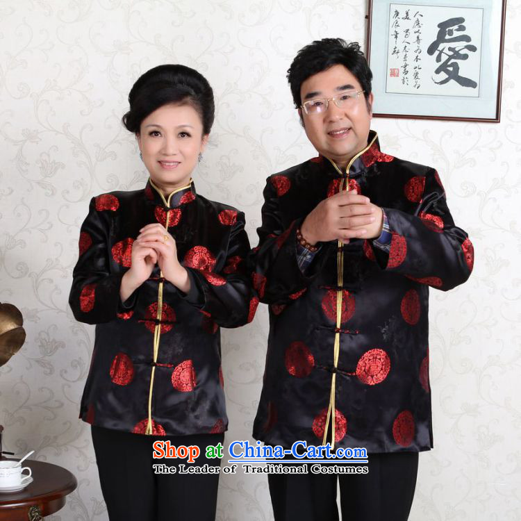 158 Jing in Tang Dynasty older couples with collar China wind dress too Shou Yi wedding services will -D black men XXXL picture, prices, brand platters! The elections are supplied in the national character of distribution, so action, buy now enjoy more preferential! As soon as possible.
