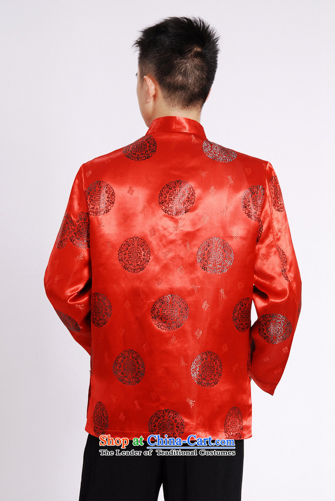 158 Jing in Tang Dynasty older collar China wind dress too Shou Yi wedding services will Chinese male Tang Red XXL picture, prices, brand platters! The elections are supplied in the national character of distribution, so action, buy now enjoy more preferential! As soon as possible.