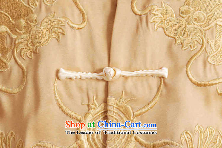 158 Jing Tang Dynasty Men long-sleeved national costumes men Tang jackets collar embroidery Chinese Dragon Yellow XL Photo, prices, brand platters! The elections are supplied in the national character of distribution, so action, buy now enjoy more preferential! As soon as possible.