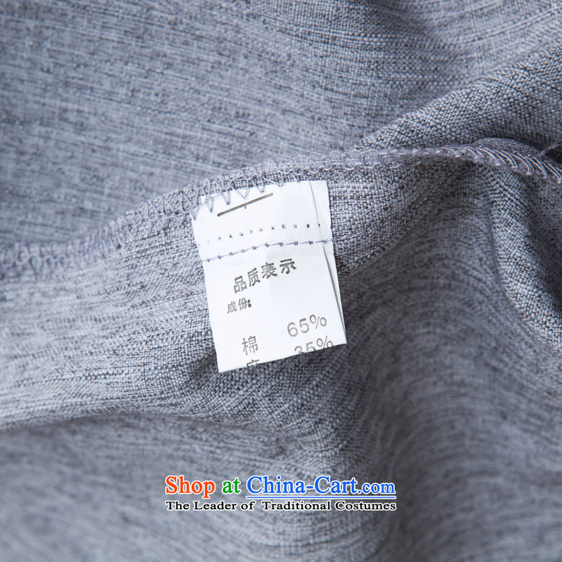 158 Jing Li Jing Tong replacing men long-sleeved sweater cotton linen collar Tang dynasty kung fu tai chi Services - 3) Netherlands shirt XXXL, 158 jing shopping on the Internet has been pressed.