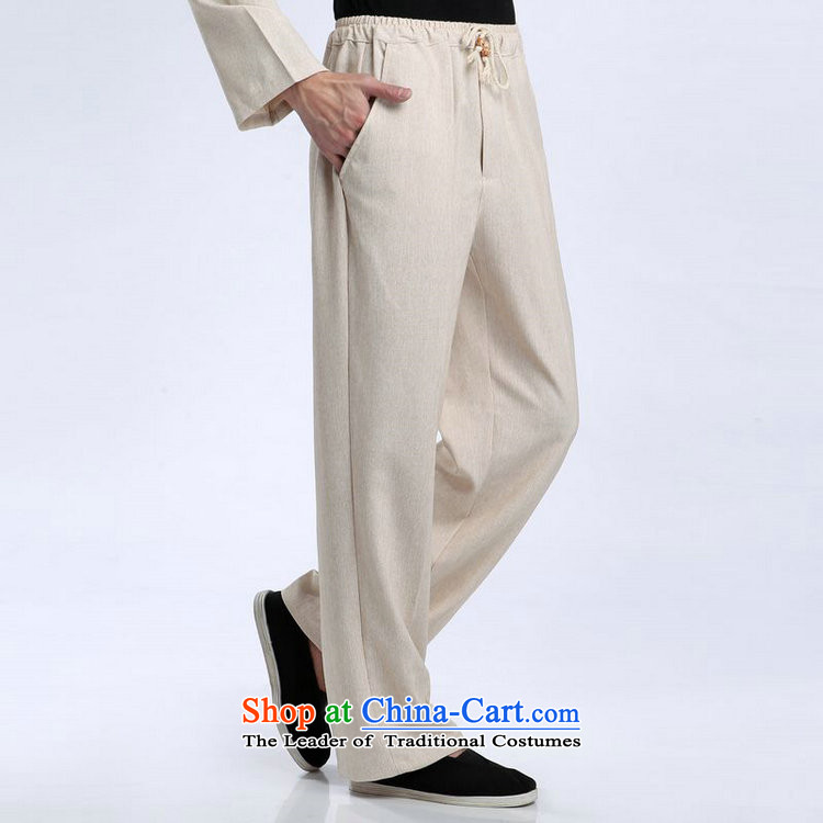 158 Jing men Tang elastic waist pants cotton linen trousers and pants casual pants - 3 TROUTHES M picture, prices, brand platters! The elections are supplied in the national character of distribution, so action, buy now enjoy more preferential! As soon as possible.