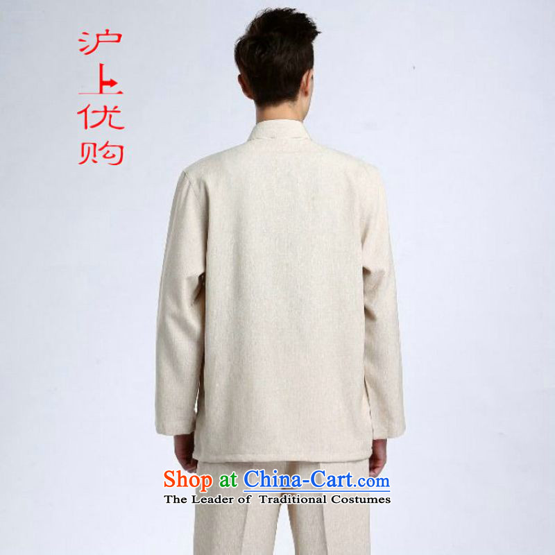 Shanghai, optimization options Tang Dynasty Men long-sleeved sweater cotton linen collar Tang dynasty kung fu tai chi Services - 2) Netherlands shirt , optimization options Shanghai M , , , shopping on the Internet