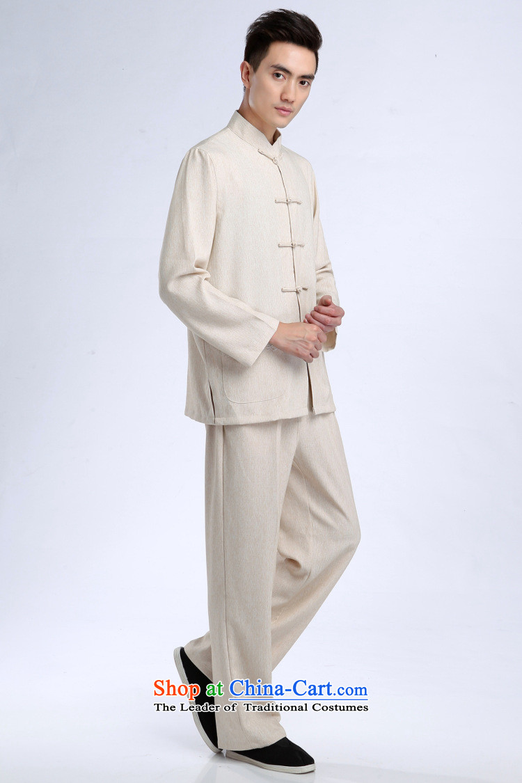 Shanghai, optimization options Tang Dynasty Men long-sleeved sweater cotton linen collar Tang Dynasty Package kung fu tai chi service kit shirt - 1) packaged XL Photo, prices, brand platters! The elections are supplied in the national character of distribution, so action, buy now enjoy more preferential! As soon as possible.