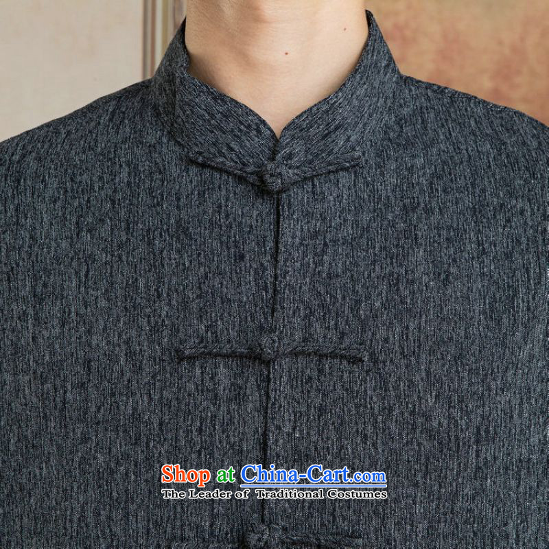 Shanghai, optimization options Tang Dynasty Men long-sleeved sweater cotton linen collar Tang Dynasty Package kung fu tai chi service kit shirt - 1) package , optimization options Shanghai XL, , , , shopping on the Internet
