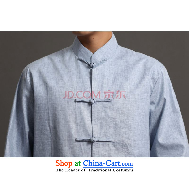 Picking Frequency Tang dynasty long-sleeve sweater Men's Mock-Neck ethnic Han-tang - 3) XL, picking frequency , , , shopping on the Internet