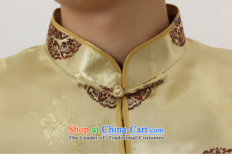 Picking frequency in Tang Dynasty older collar China wind dress too Shou Yi wedding services will Chinese men and Tang dynasty M4002 coffee M pictures, prices, brand platters! The elections are supplied in the national character of distribution, so action, buy now enjoy more preferential! As soon as possible.