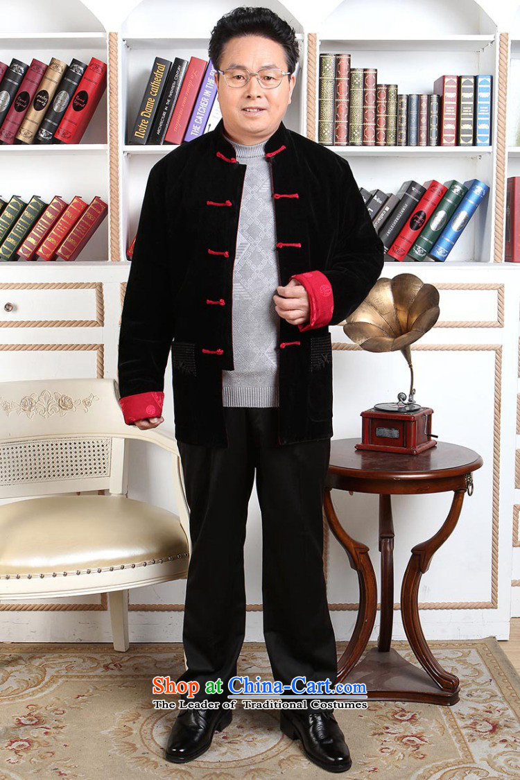 Shanghai, optimization options men Tang dynasty long-sleeved sweater in older men Tang dynasty robe scouring pads reversible made wedding dress - 1 black red double-sided wear XXL picture, prices, brand platters! The elections are supplied in the national character of distribution, so action, buy now enjoy more preferential! As soon as possible.