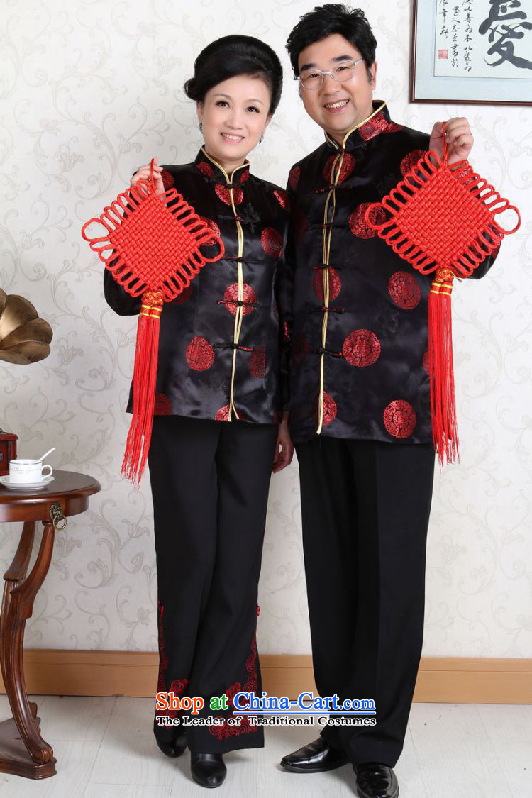 Picking frequency in Tang Dynasty older couples with collar China wind dress too Shou Yi wedding services will -D black women 3XL picture, prices, brand platters! The elections are supplied in the national character of distribution, so action, buy now enjoy more preferential! As soon as possible.