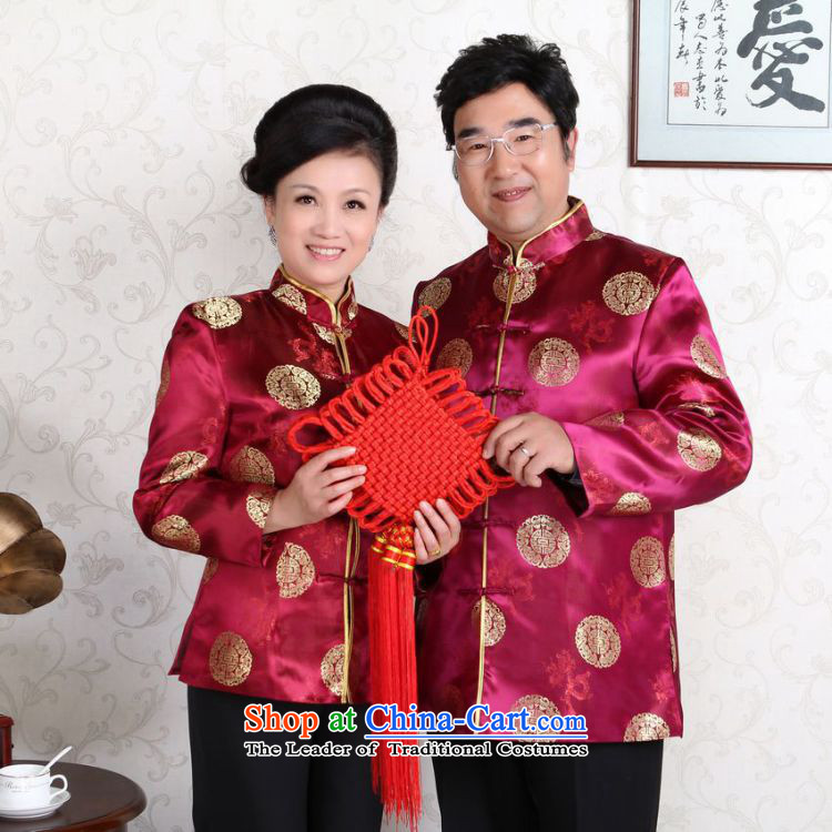 Picking frequency in Tang Dynasty older couples with collar China wind dress too Shou Yi wedding services will blue women 3XL picture, prices, brand platters! The elections are supplied in the national character of distribution, so action, buy now enjoy more preferential! As soon as possible.
