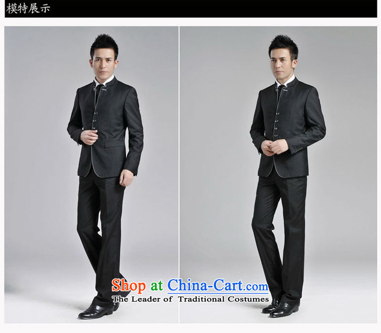 Men's China wind autumn and winter new Chinese collar Chinese tunic men Leisure Suit students load youth male and gray jacket 161901PT black 1619 160/S picture, prices, brand platters! The elections are supplied in the national character of distribution, so action, buy now enjoy more preferential! As soon as possible.