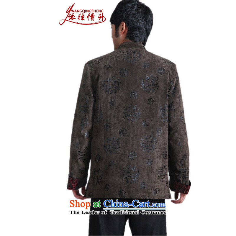 In accordance with the love of older l autumn and winter trendy new products of Men's Mock-Neck to suit his father with his single row detained Tang dynasty ãþòâ /2956# D - 3 M, in accordance with the Love l , , , shopping on the Internet