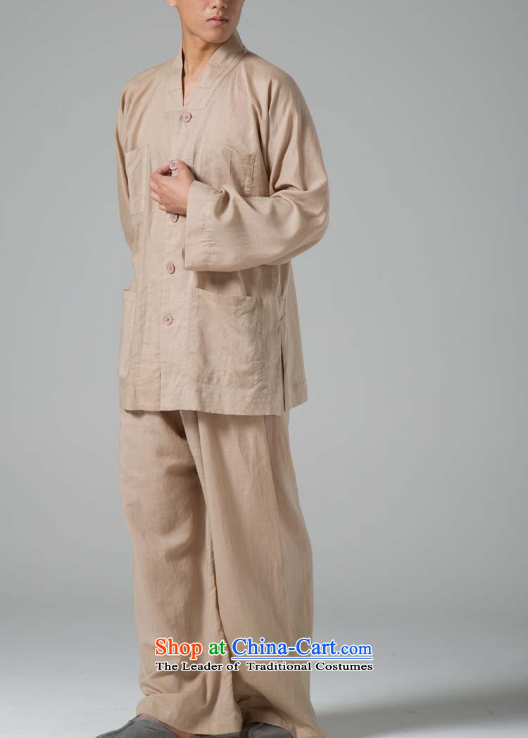 Cotton linen garments --- thin cool breathability washable ramie renunciates also packaged YXS02-149 short khaki L(3 days shipment) Picture, prices, brand platters! The elections are supplied in the national character of distribution, so action, buy now enjoy more preferential! As soon as possible.