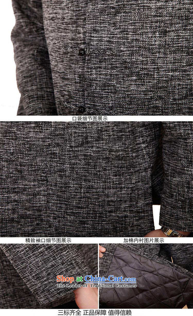 Mr Rafael Hui Kai new Timor winter thick cotton linen and Tang dynasty Chinese leisure Tang jackets in older plus cotton Tang blouses 13187 Gray Photo 170, prices, brand platters! The elections are supplied in the national character of distribution, so action, buy now enjoy more preferential! As soon as possible.