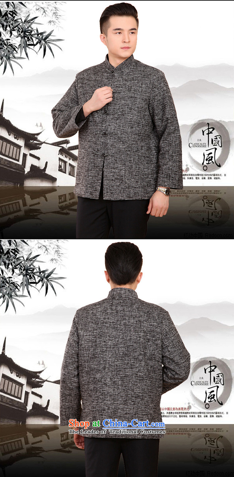 Mr Rafael Hui Kai new Timor winter thick cotton linen and Tang dynasty Chinese leisure Tang jackets in older plus cotton Tang blouses 13187 Gray Photo 170, prices, brand platters! The elections are supplied in the national character of distribution, so action, buy now enjoy more preferential! As soon as possible.