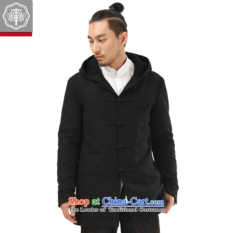 To Tree China wind of men in the long hair? Tang cap coats of autumn and winter jackets thick, and color Hyun tree (EYENSREE) , , , shopping on the Internet