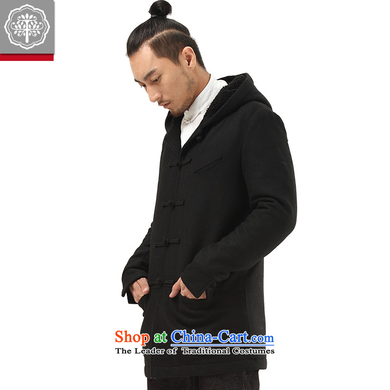 To Tree China wind of men in the long hair? Tang cap coats of autumn and winter jackets thick, and color Hyun tree (EYENSREE) , , , shopping on the Internet