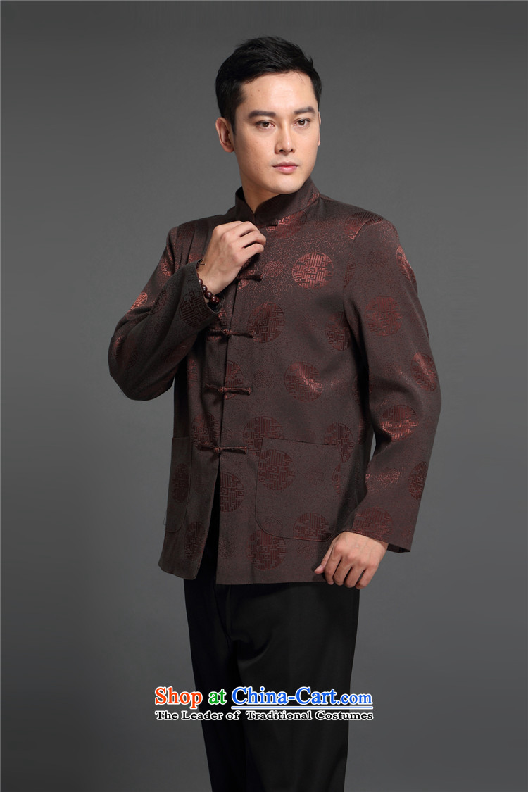 Hiv Rollet new men in spring and autumn Tang Dynasty Older long-sleeved middle-aged men's jackets Chinese blue T-shirt M, prices, brand image of Platters! The elections are supplied in the national character of distribution, so action, buy now enjoy more preferential! As soon as possible.
