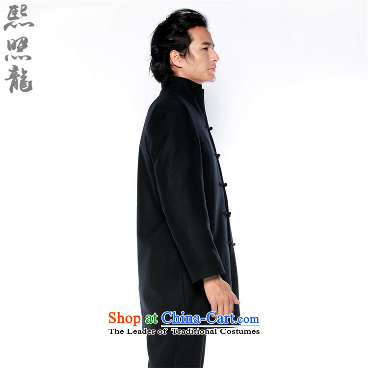 Hee-snapshot lung original China wind autumn and winter men detained in men's disc long collar and wool coat overcoat black L picture, prices, brand platters! The elections are supplied in the national character of distribution, so action, buy now enjoy more preferential! As soon as possible.