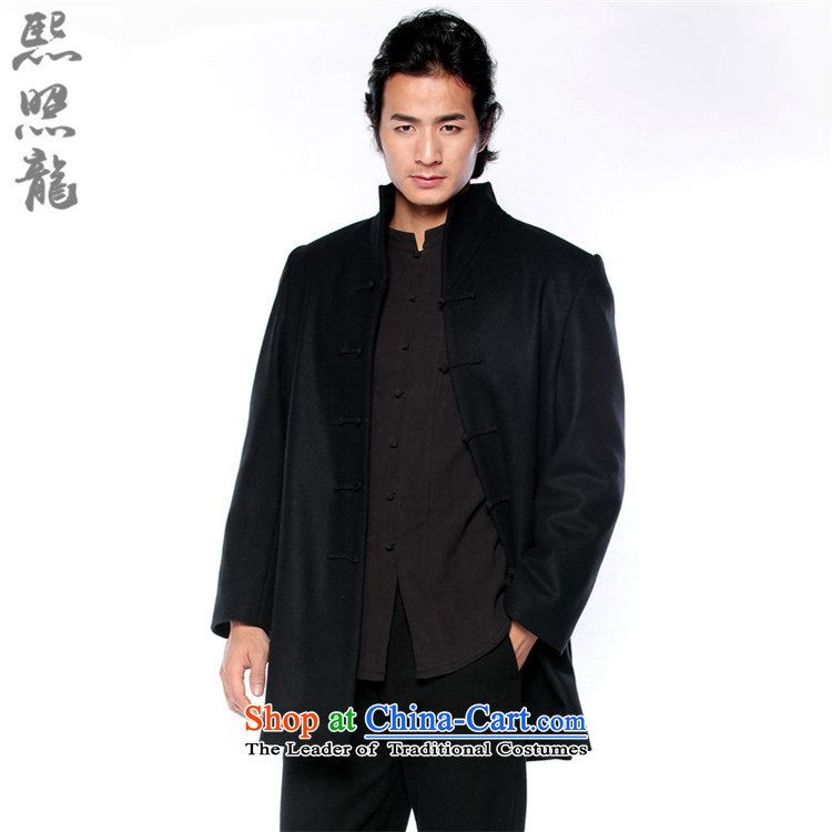 Hee-snapshot lung original China wind autumn and winter men detained in men's disc long collar and wool coat overcoat black L picture, prices, brand platters! The elections are supplied in the national character of distribution, so action, buy now enjoy more preferential! As soon as possible.