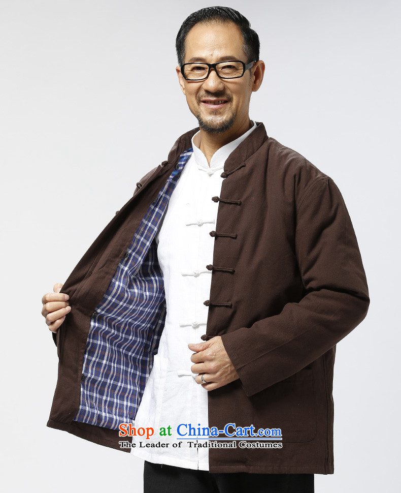 Ho Chi Boys in Tang Dynasty winter clothing cotton coat plain manual pure cotton quilted fabrics Removable padded coats father pack Black 190( small a code) Picture, prices, brand platters! The elections are supplied in the national character of distribution, so action, buy now enjoy more preferential! As soon as possible.