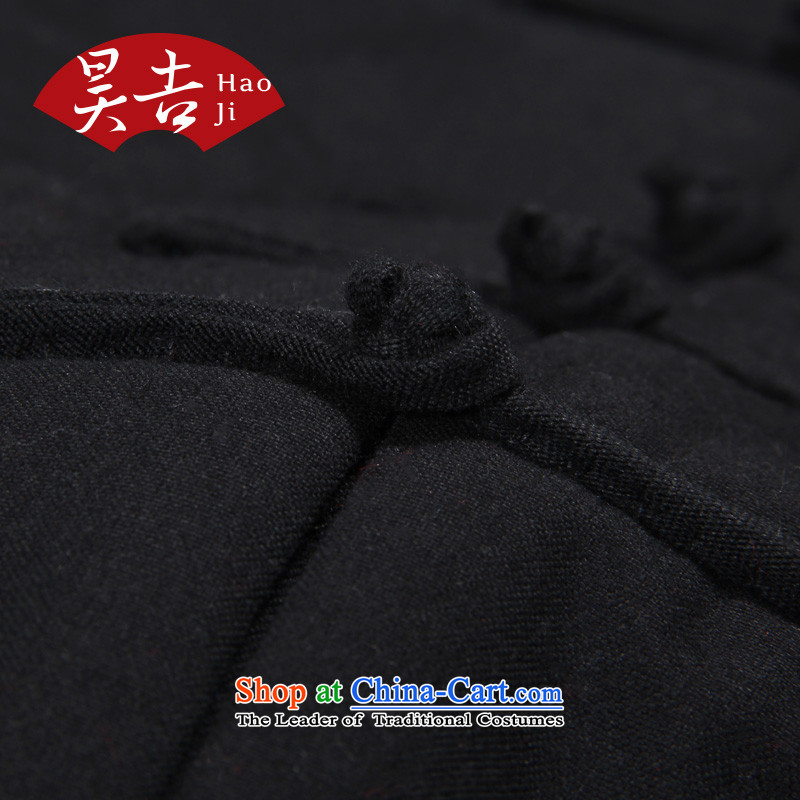 Ho Chi men older Tang dynasty cotton jacket thick cotton coat of older persons hand pure rough robe cotton black 185, Ho Chi , , , shopping on the Internet