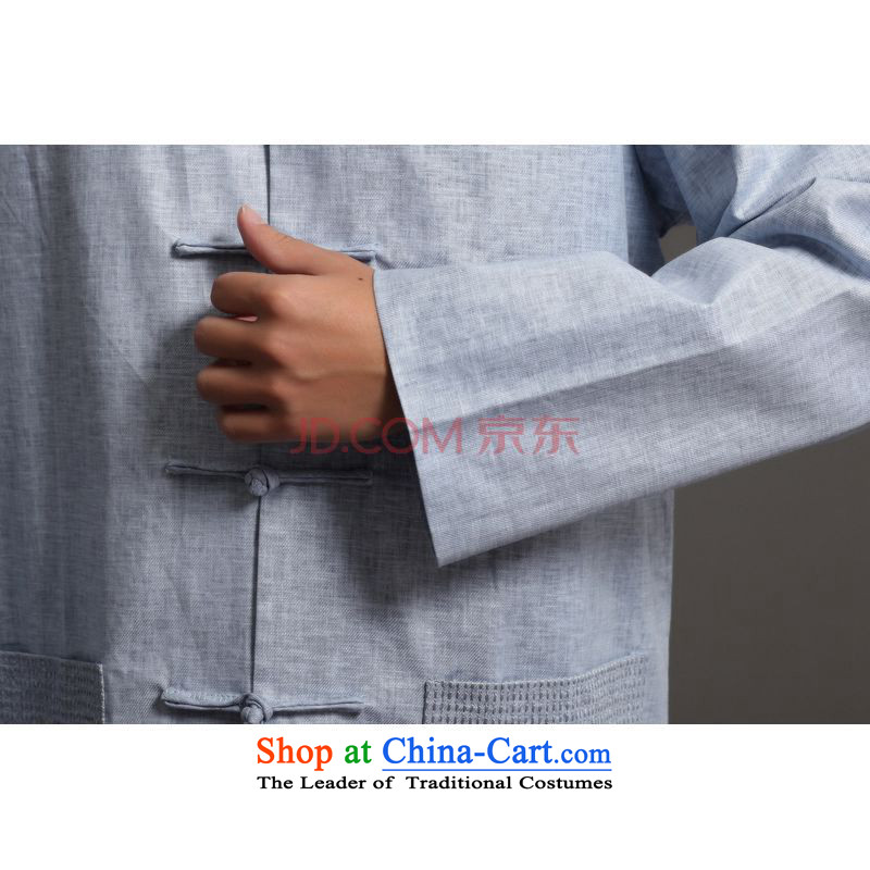 Tang Dynasty Joseph Pang Men long-sleeved sweater collar ethnic Han-Tang Gown - 1 min Joseph....) XXL, shopping on the Internet