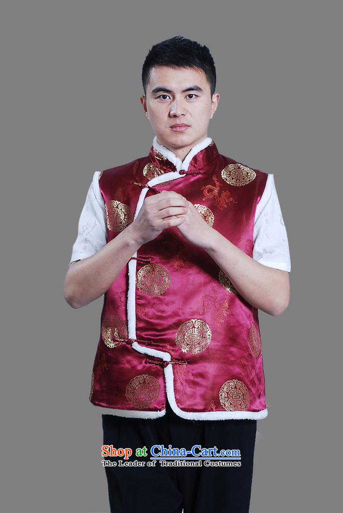 Joseph Pang Men Tang blouses men's plus cotton vest -B Blue L picture, prices, brand platters! The elections are supplied in the national character of distribution, so action, buy now enjoy more preferential! As soon as possible.