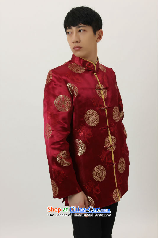 The elderly in the Arthur Min Tang dynasty China wind collar dress too Shou Yi wedding services will Chinese men and Tang dynasty M4003 black XXL picture, prices, brand platters! The elections are supplied in the national character of distribution, so action, buy now enjoy more preferential! As soon as possible.
